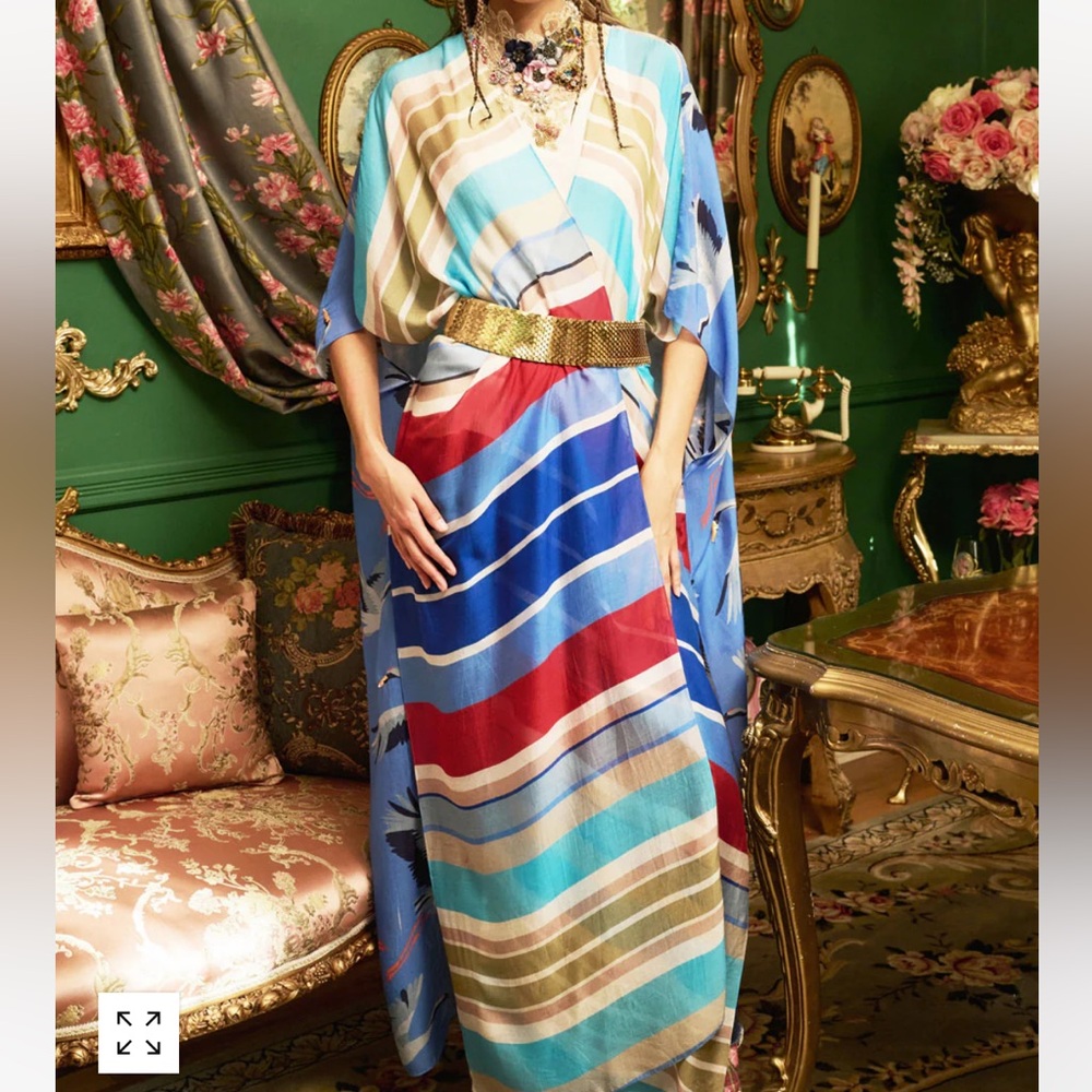 Aratta Miss America Maxi Kimono NWT